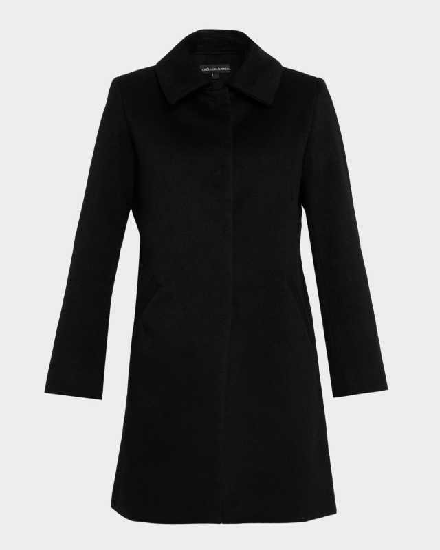 Wool-Cashmere Car Coat